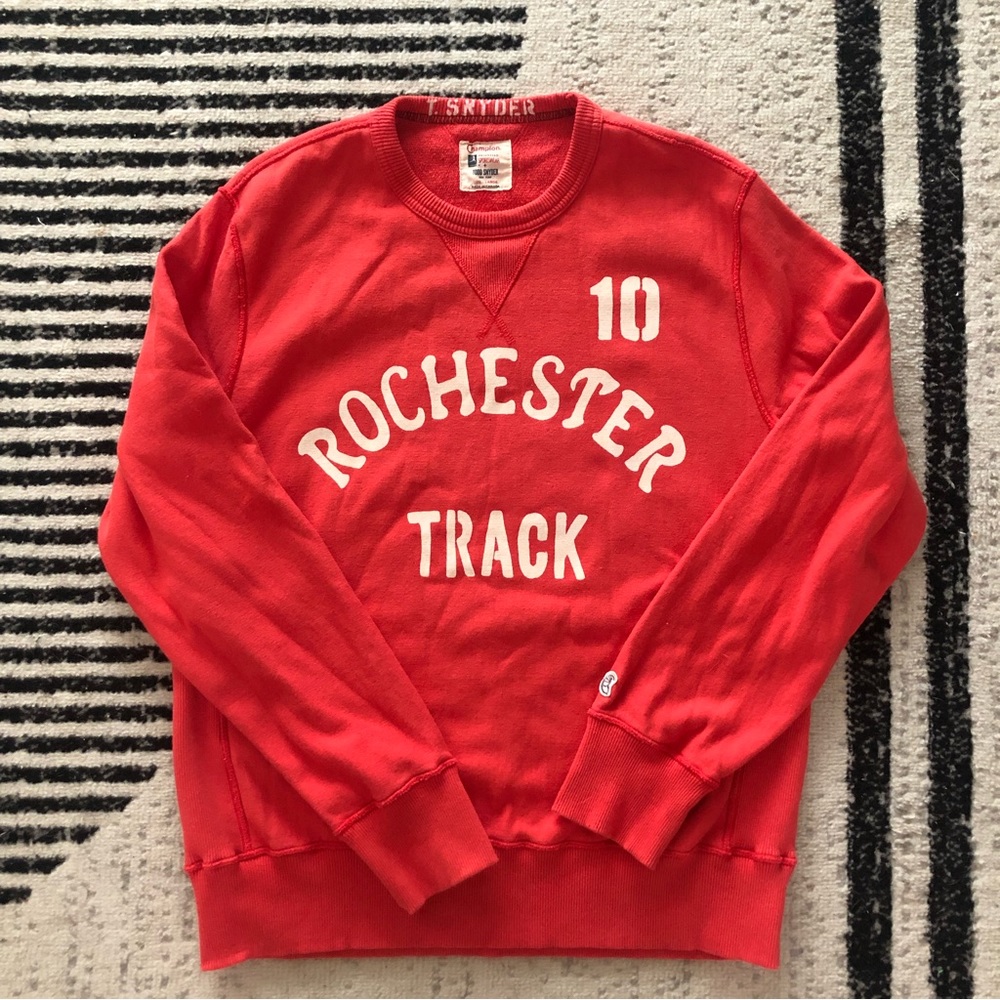 TODD SNYDER ROCHESTER TRACK CLUB CREWNECK SWEATSHIRT